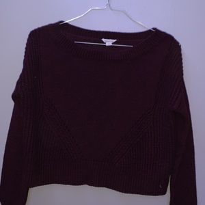 American Eagle Maroon Sweater